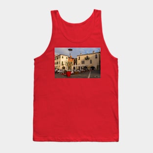 Square in Garda in North East Italy Tank Top